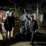 Lebensmittel und Weihnachtsgeschenke für das Medical Center gebracht aus Hanau nach Ungarn