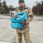 Tourniquets für schwere Verletzungen zur Verteilung für die Rettungskräfte und die Armee in Saporischschja, Nov.2022