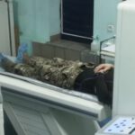 Verletzte Soldaten werden kostenfrei im Medical Center untersucht und behandelt, Nov. 2022
