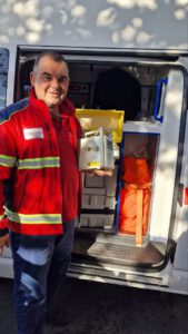 Freude in Kharkiv über Infusionspumpe