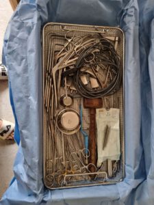 Set für neurochirurgische Operationen