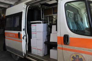 Untersuchungshandschuhe, dringend nötig; Myrhorod